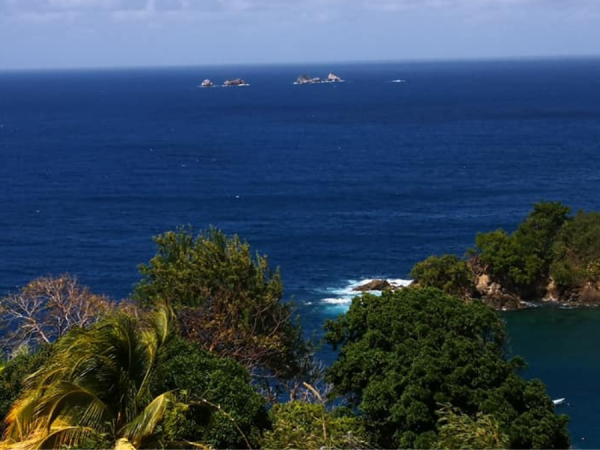 7 Caribbean Sea view during Tobago Island excursion.